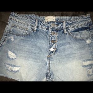 Gilded intent shorts from The Buckle